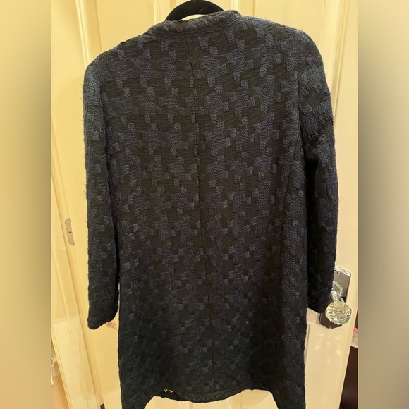 Edward Achour Paris Tweed Coat, Size 42/M/US6 - Picture 2 of 6